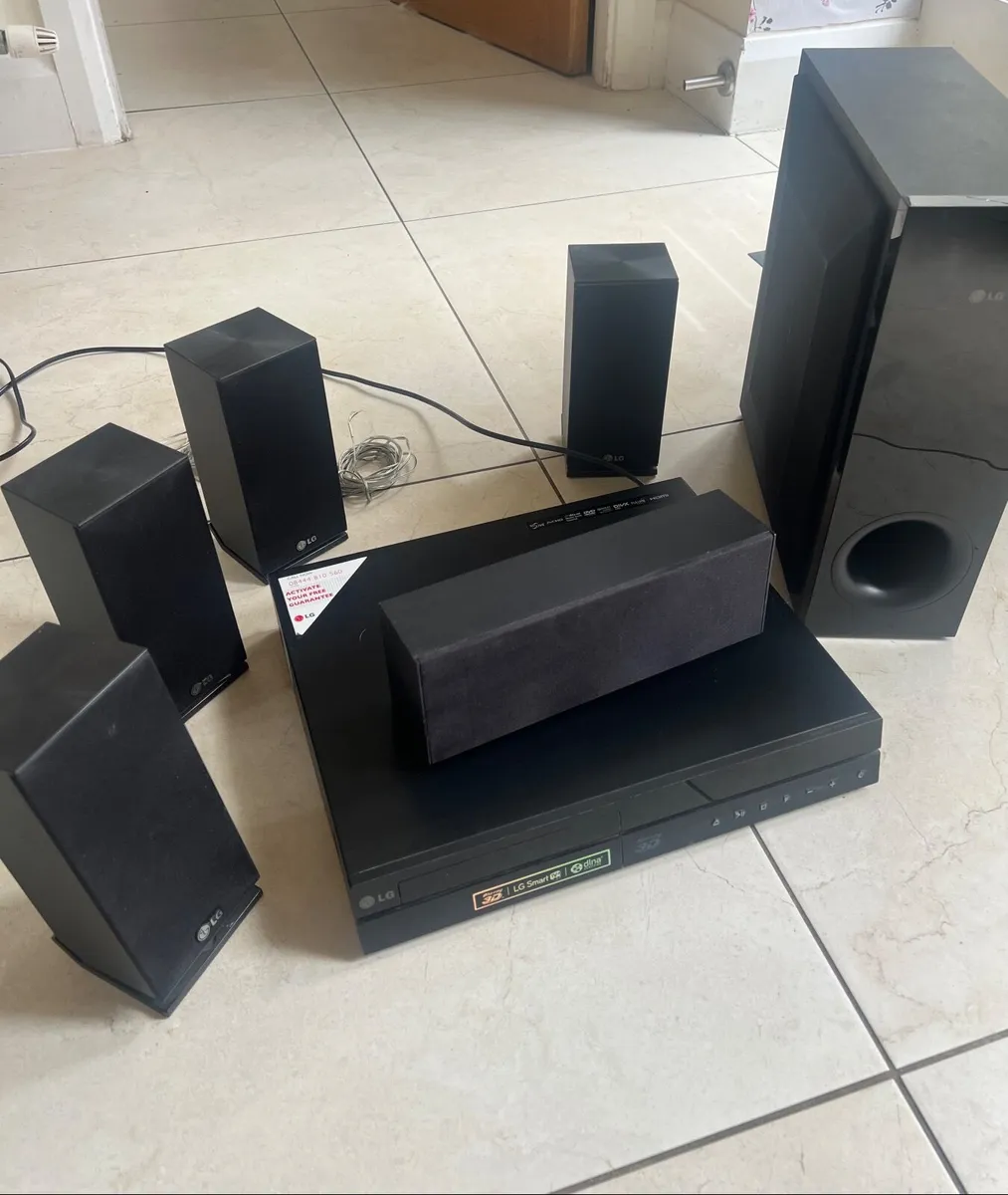 LG 5.1 Blu-Ray Home Cinema System Complete - Image 1