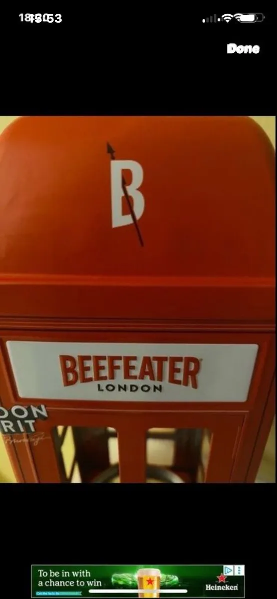 Rare Beefeater London Metal Box - Image 4