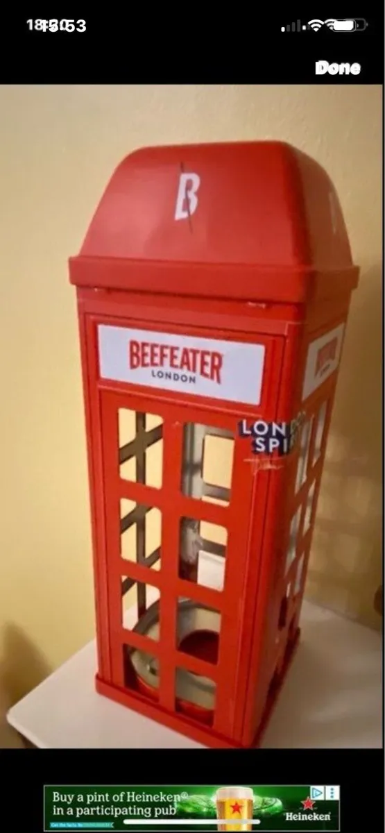 Rare Beefeater London Metal Box - Image 2