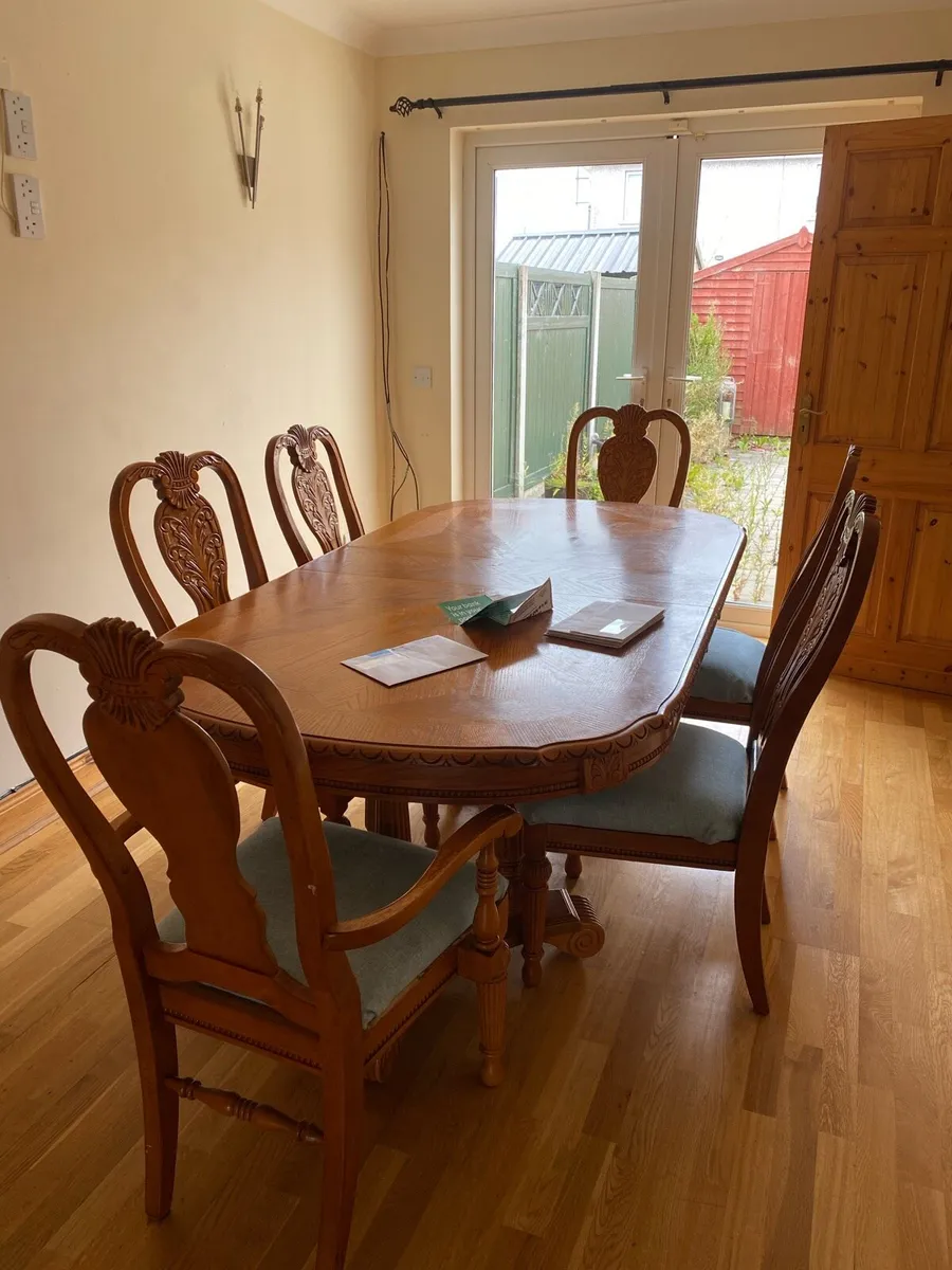 Table and chairs