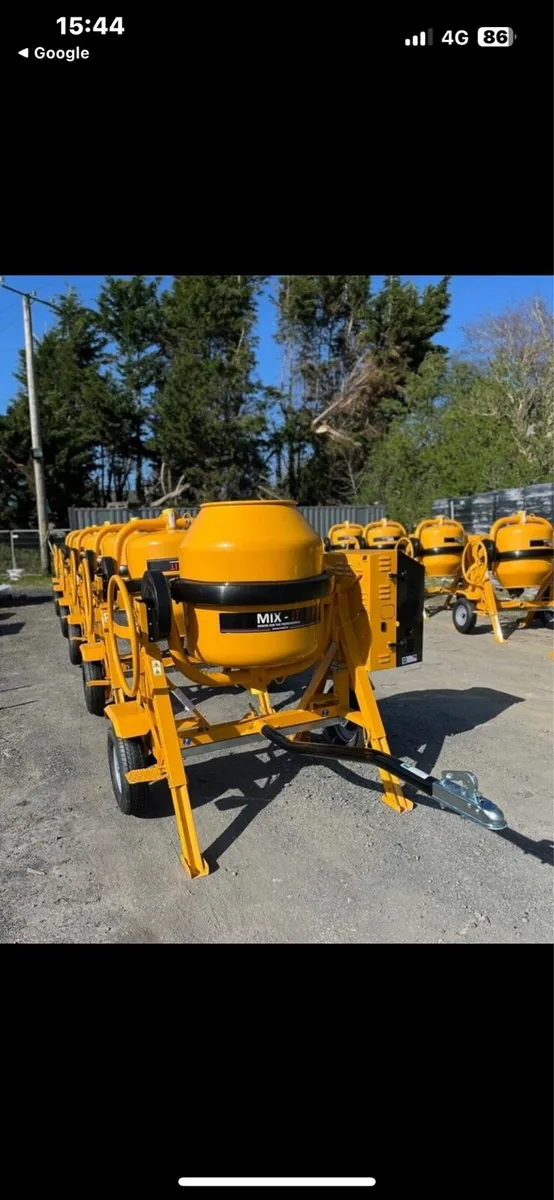 RANGE OF CONCRETE MIXERS - Image 1