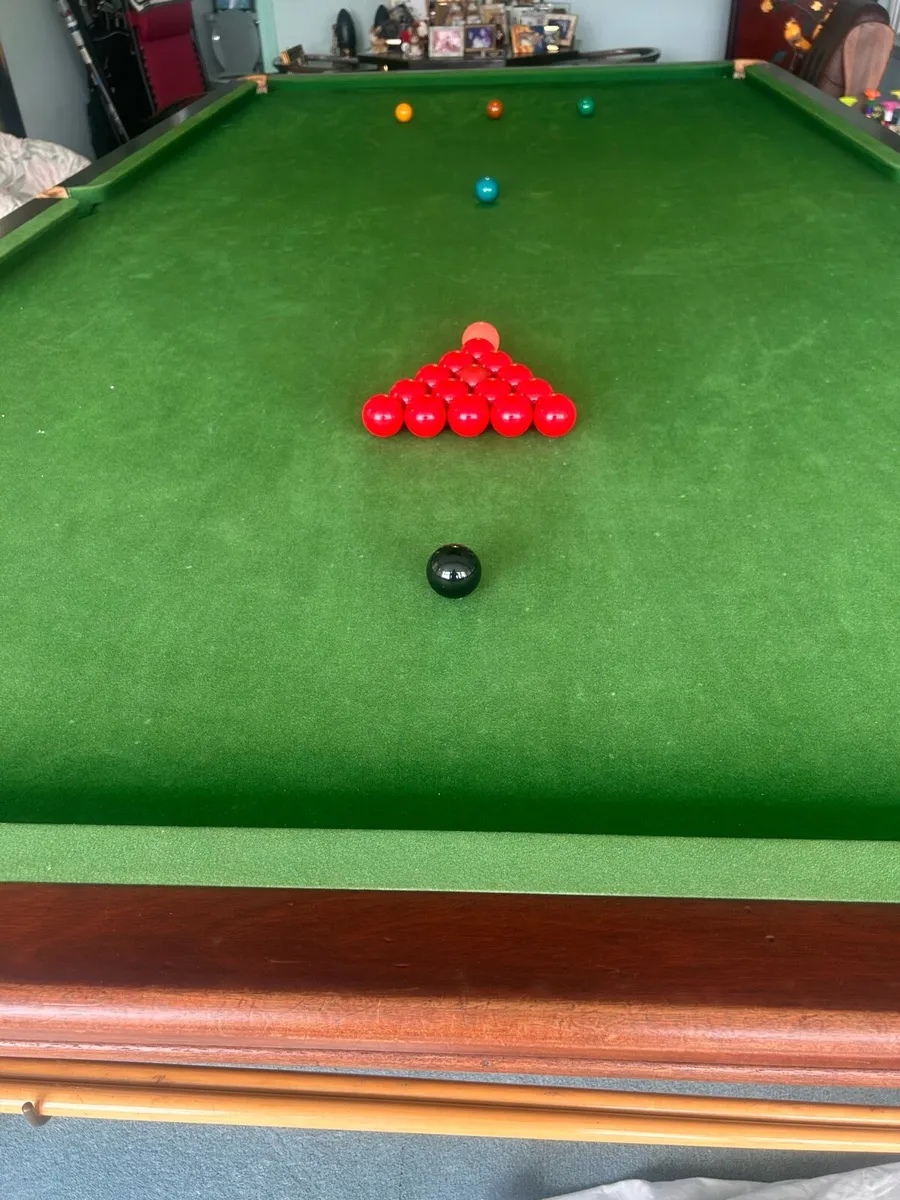 12ft Riley Aristocratic Snooker Table - Image 1