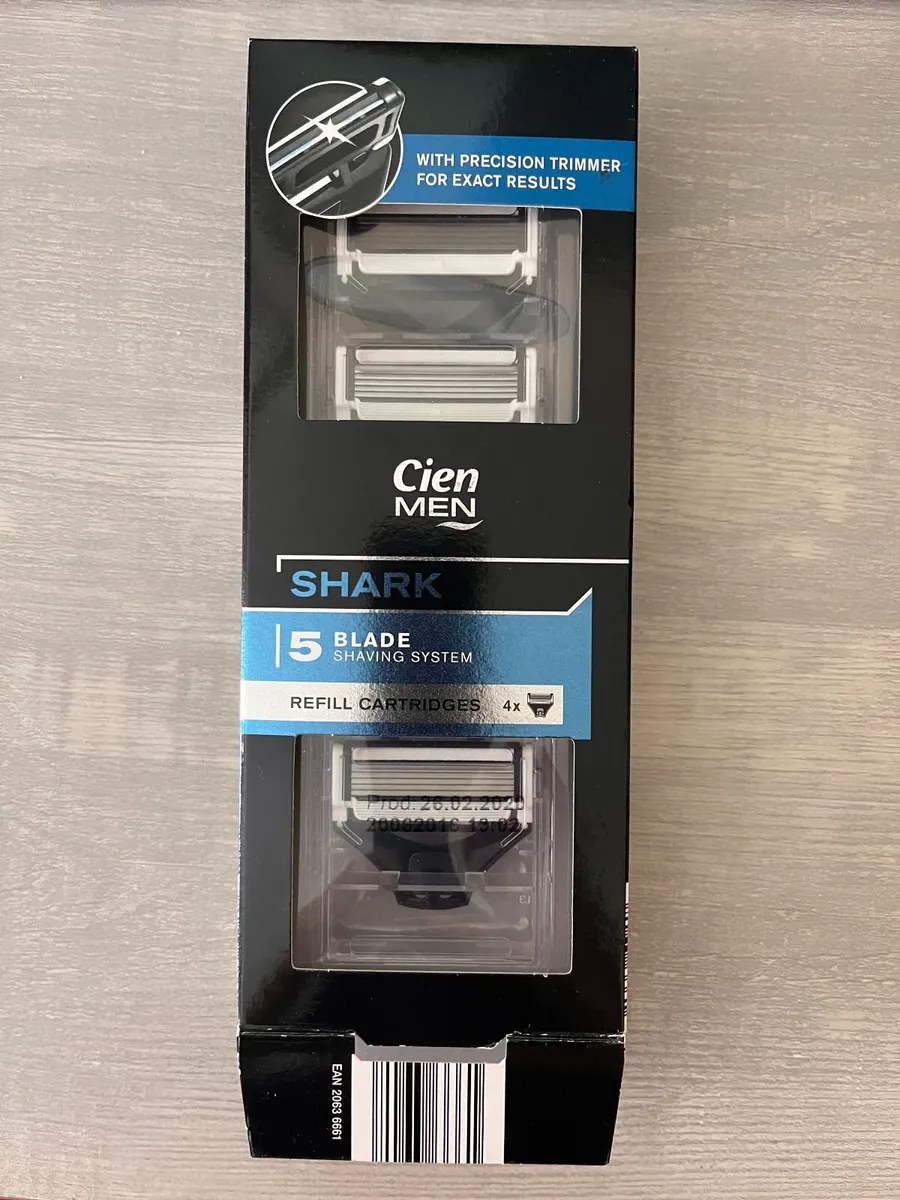 4x Cien Lidl Razor Cartridges for SHARK Razors Onl - Image 1