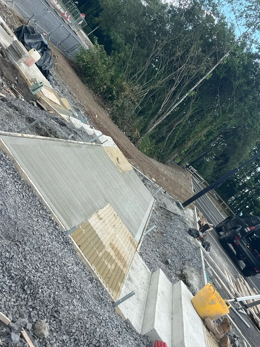 Concrete and mini digger hire - Image 1