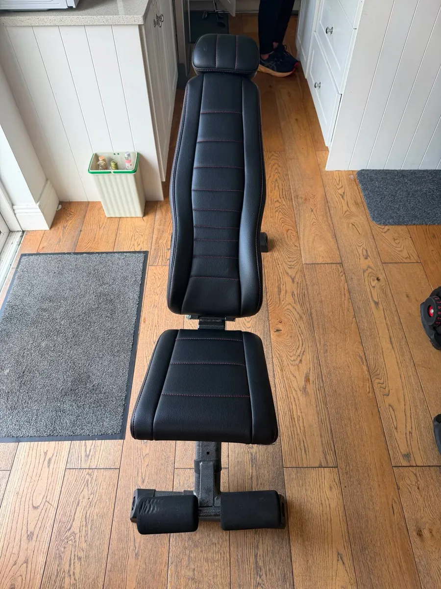 Adjustable Dumbells & Bench - Image 2