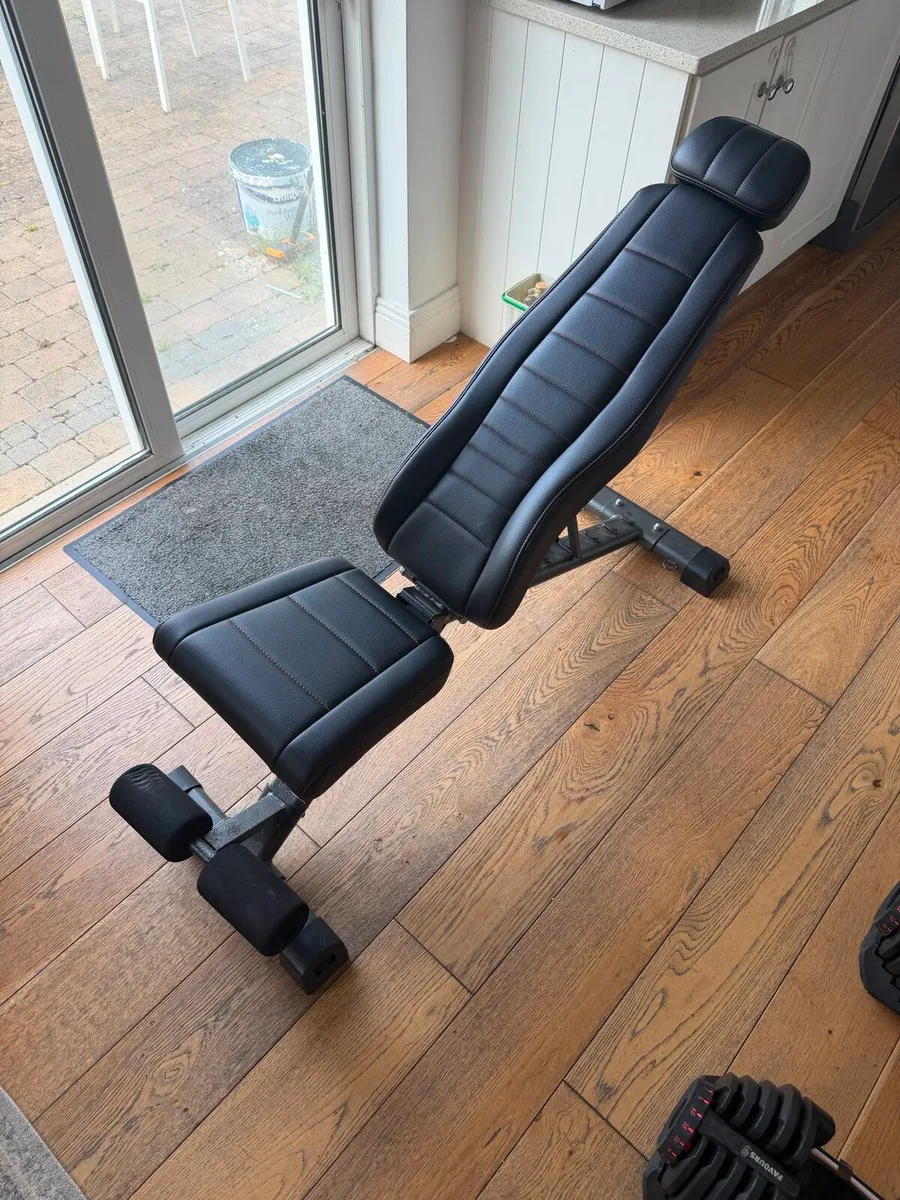 Adjustable Dumbells & Bench - Image 1
