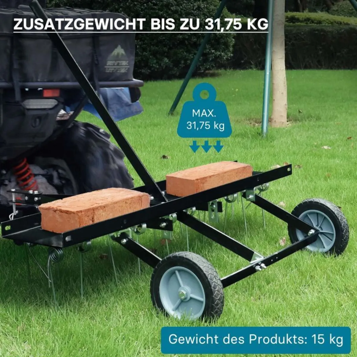 lawn scarifier comb Moss Removal Free Delivery - Image 1