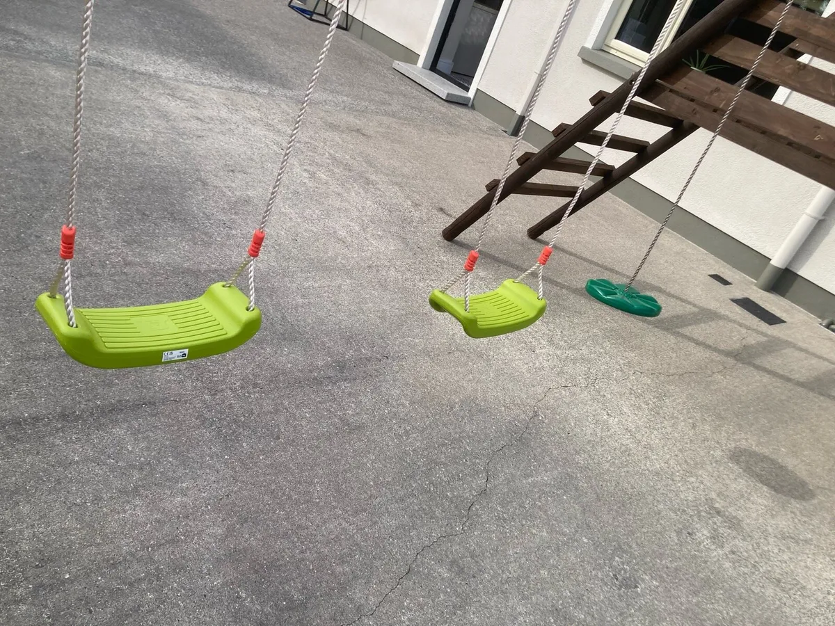 Children’s swings and slide - Image 4