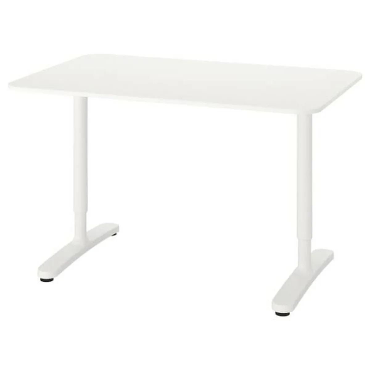 IKEA BEKANT Adjustable Desk, white, 120x80 cm - Image 1