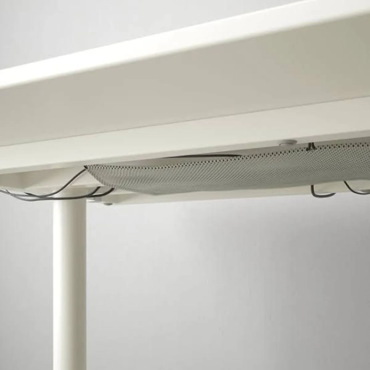 IKEA BEKANT Adjustable Desk, white, 120x80 cm - Image 4