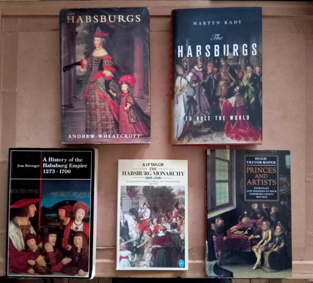 Five Habsburg Books