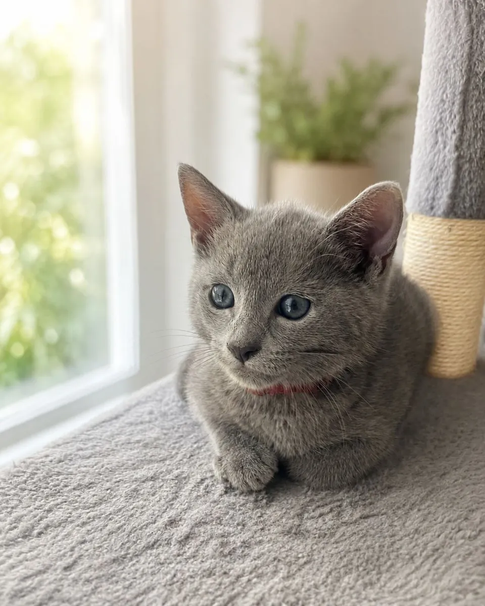 Russian Blue Kittens - Family Raised - Dublin - Image 3