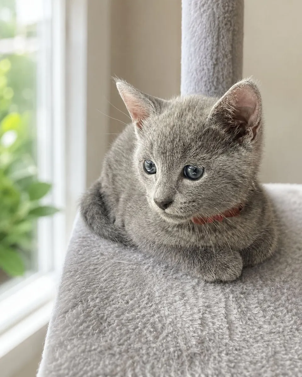 Russian Blue Kittens - Family Raised - Dublin - Image 4