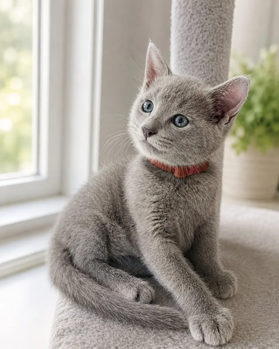 Russian Blue Kittens - Family Raised - Dublin - Image 2