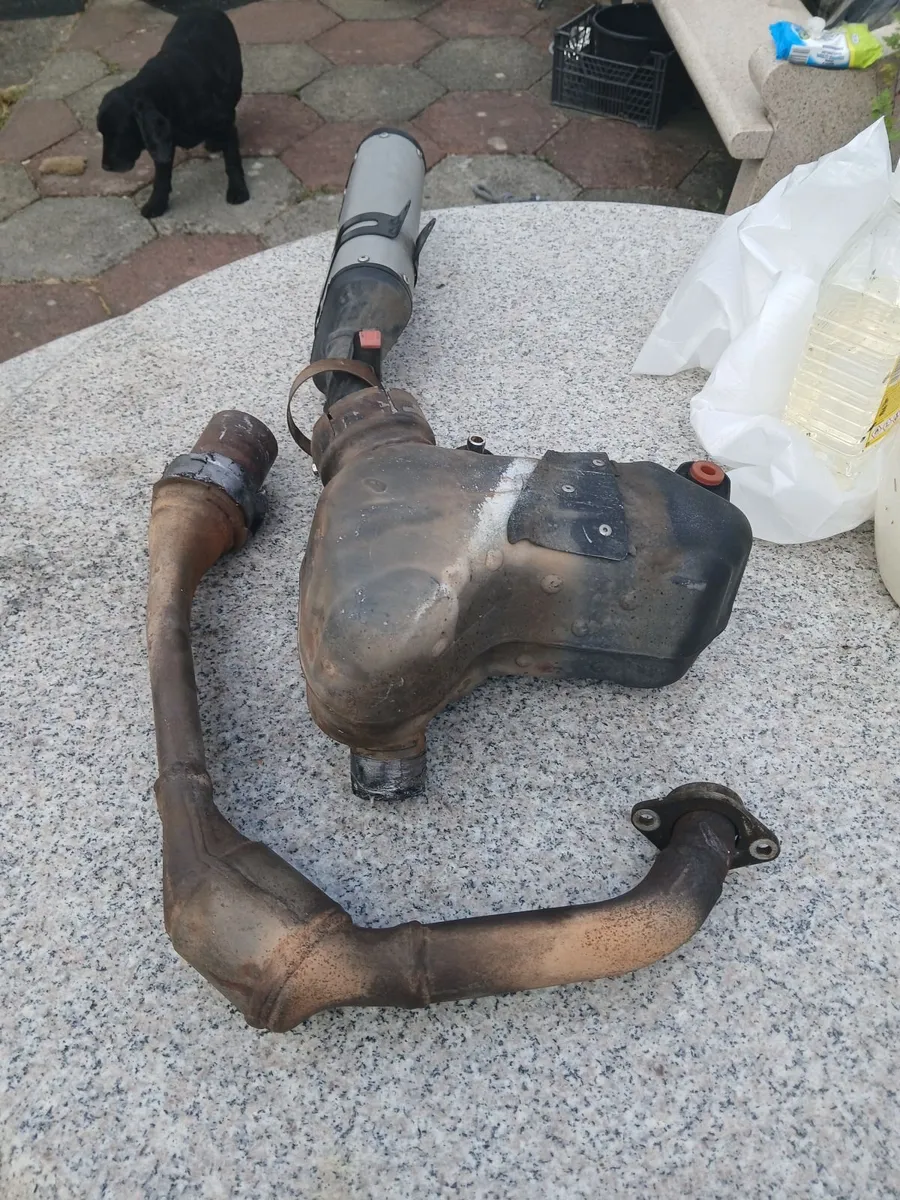 Ktm 390 adv parts, screens and exhaust - Image 2