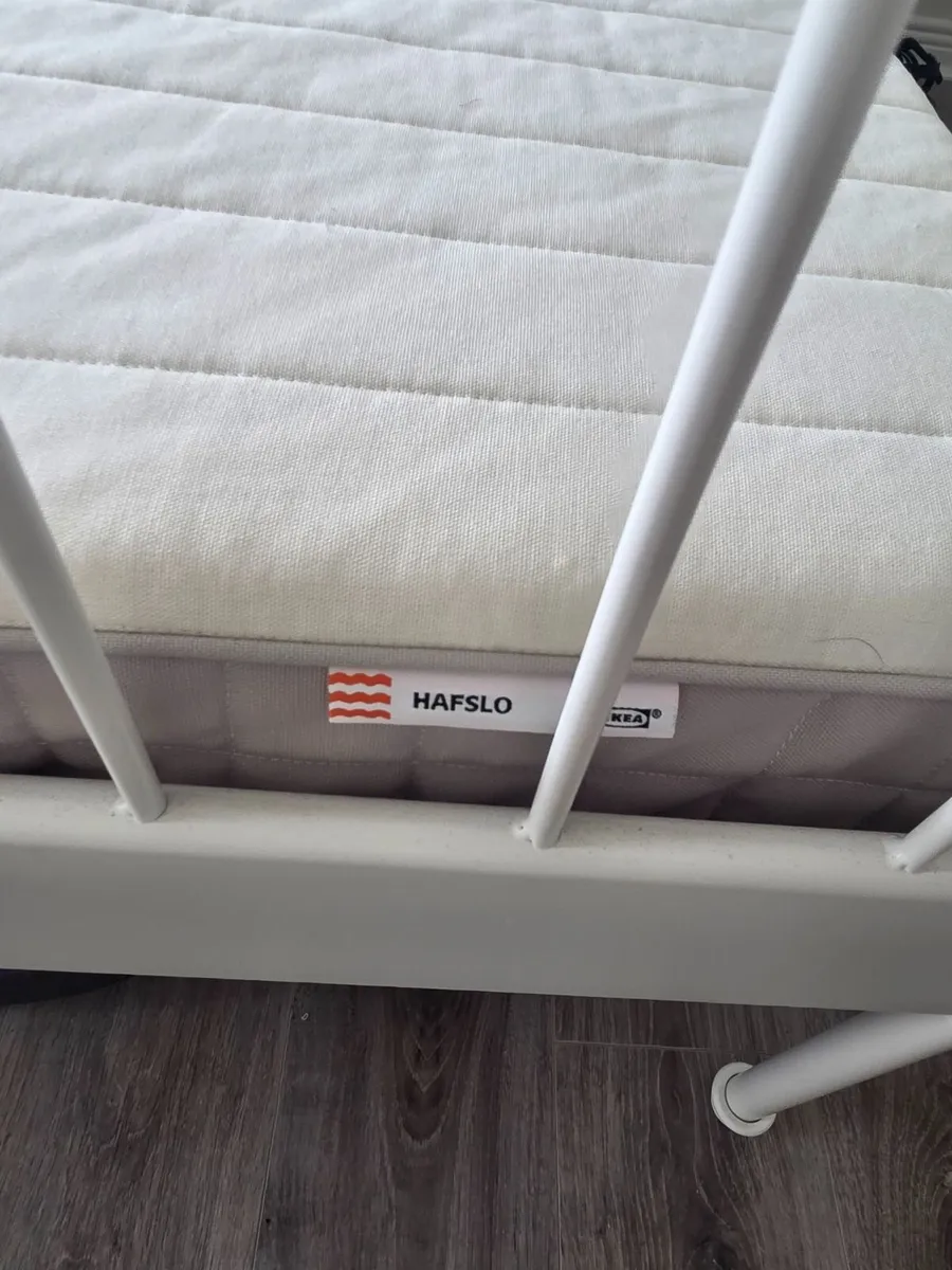 Double Bed Frame and Mattress - Image 2