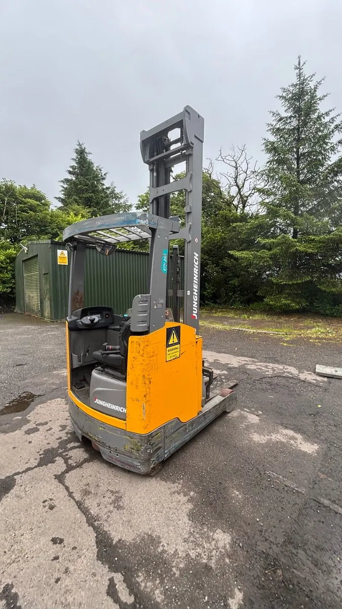 Jungheinrich ETV216 reach trucks. Forklift - Image 1