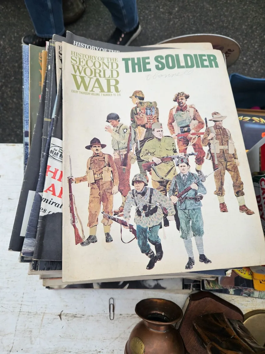 Vintage 1970's WW2 Magazines - Image 1