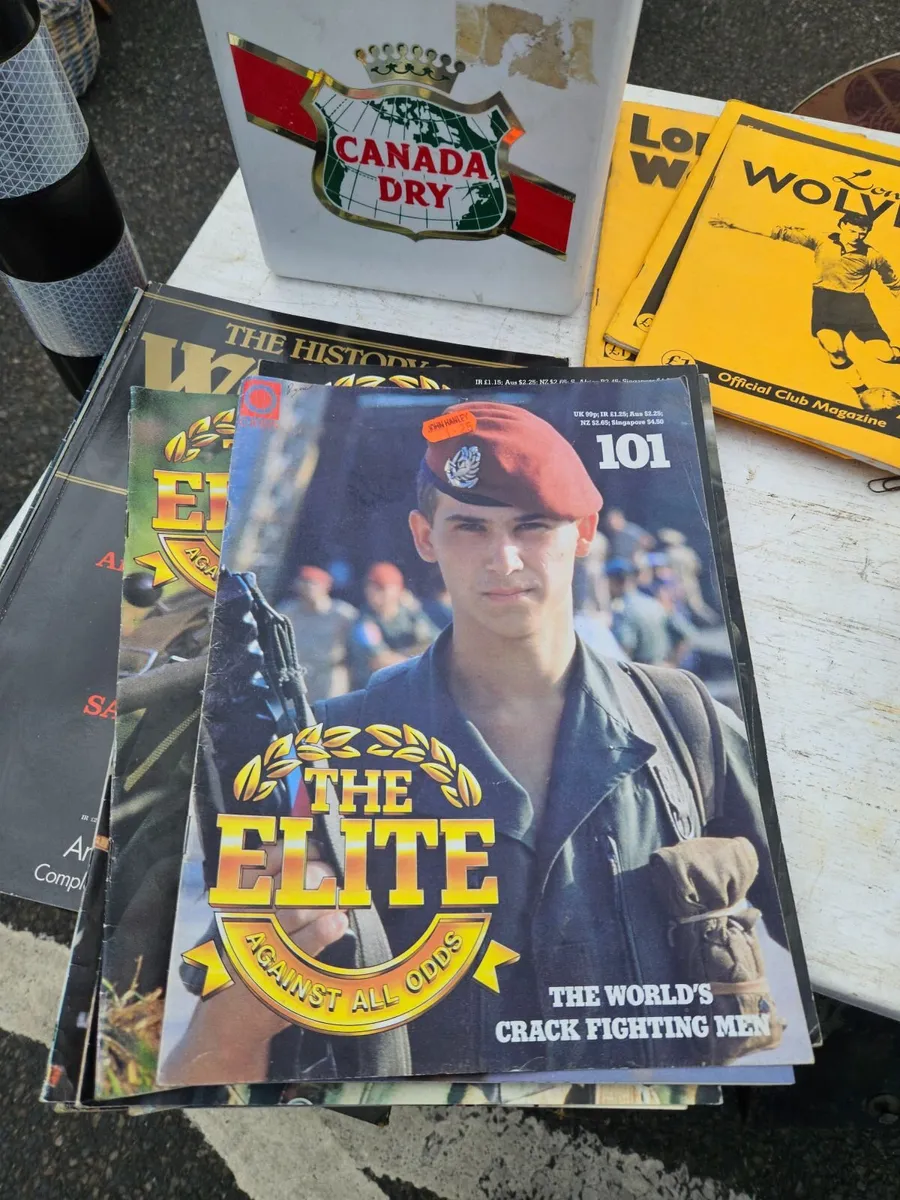 Vintage 1980's Elite Army Military Magazines - Image 2