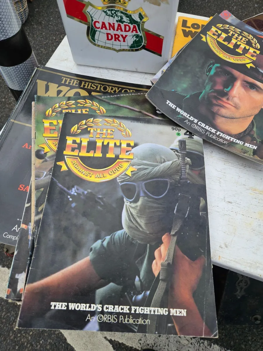 Vintage 1980's Elite Army Military Magazines - Image 3