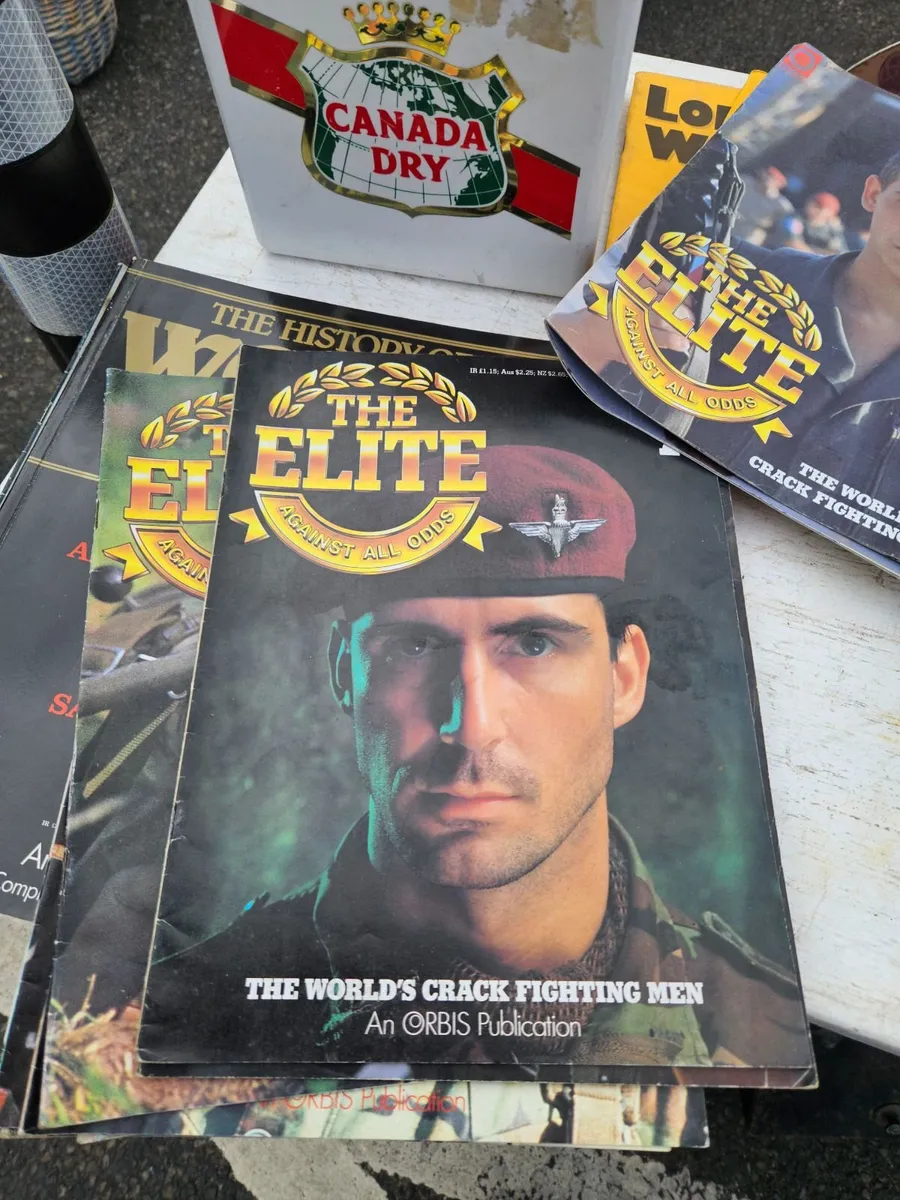 Vintage 1980's Elite Army Military Magazines - Image 4