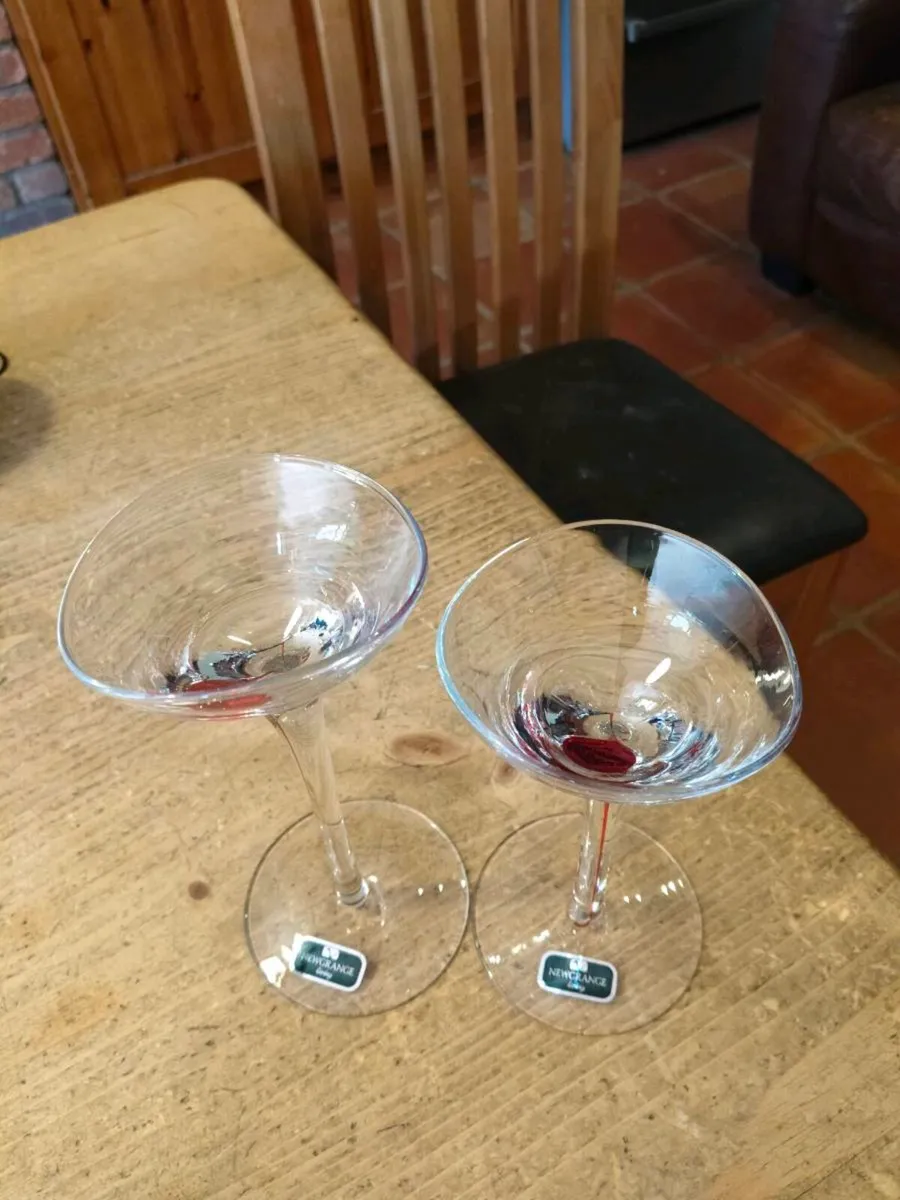 Newgrange Living martini glasses feature a distinc - Image 4