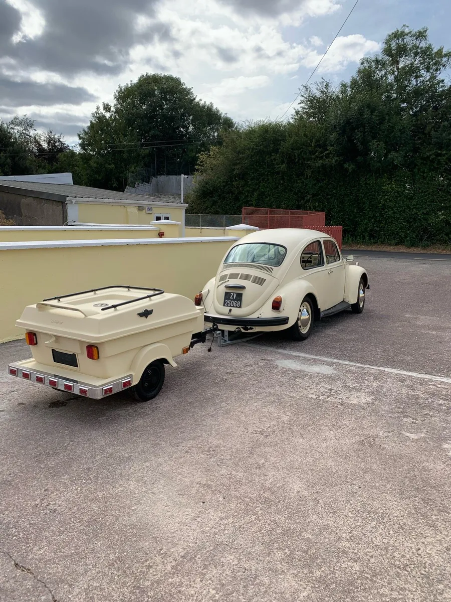 Volkswagen Beetle and Camping trailer - Image 1