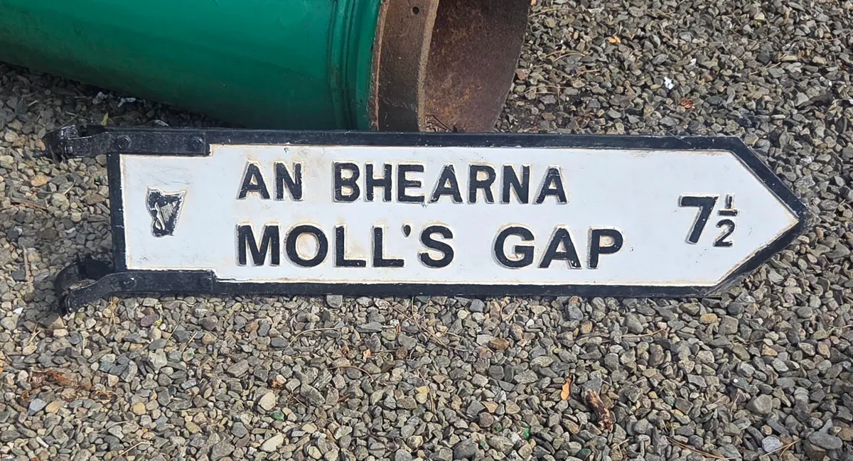 Old Original road sign FOR SALE in good condition - Image 1