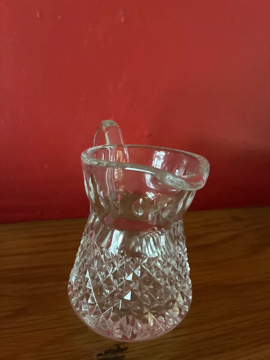 Vintage Cut Crystal Collection – Bowls, Cream Jug - Image 4