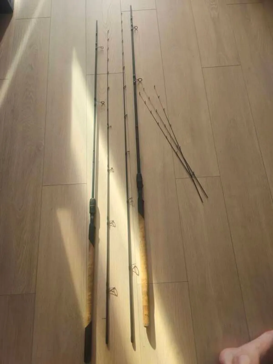 2 - 10 ft Caperlan Feeder Rods - Image 1