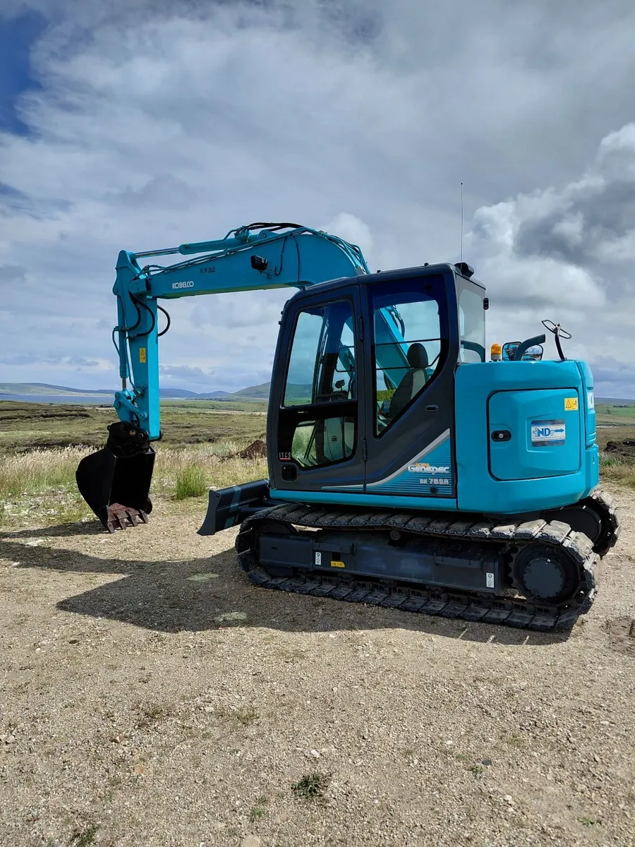 Kelbelco excavator SK75SR - Image 2