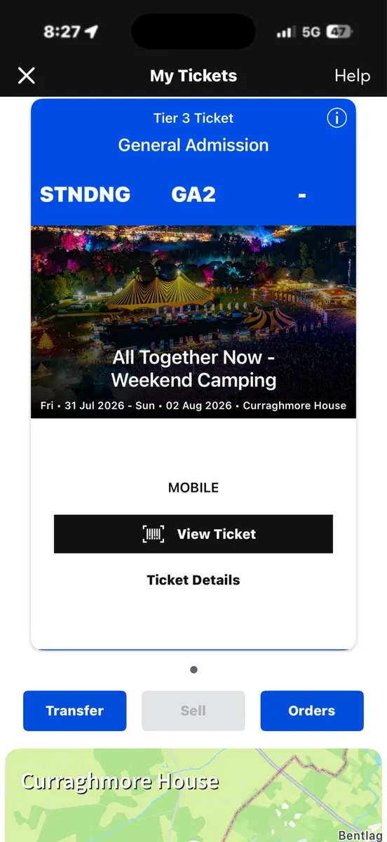 All together now ticket