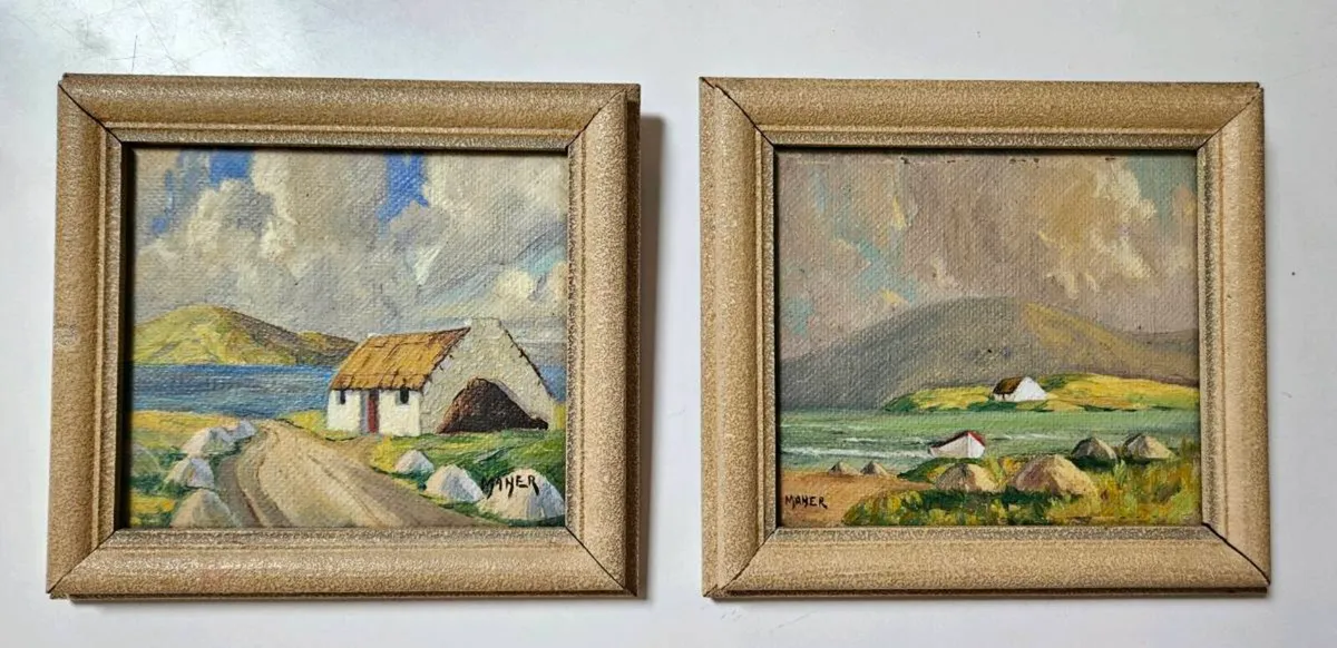 Edward Maher Oil Paintings of Donegal Coast - Image 1