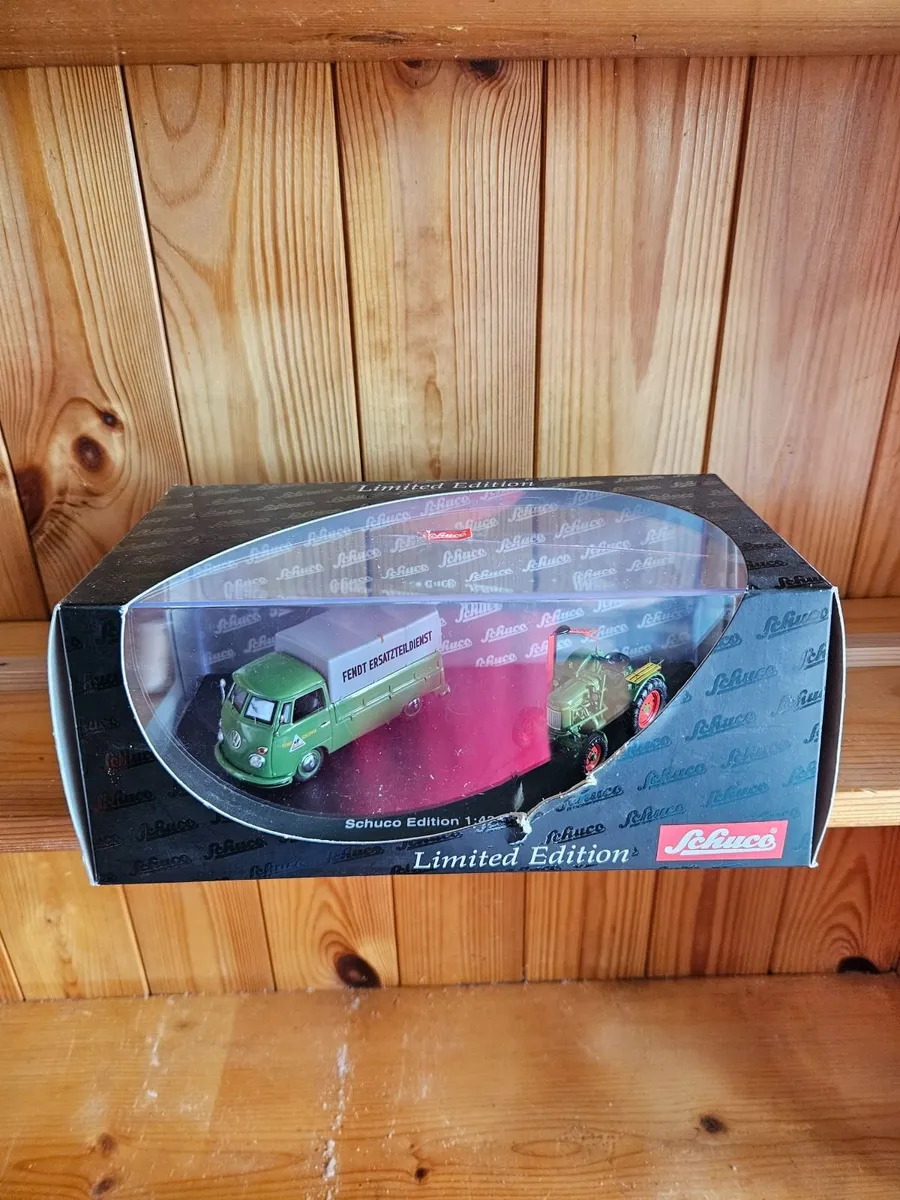 Corgi Schuco VW Fendt Van and Tractor - Image 1
