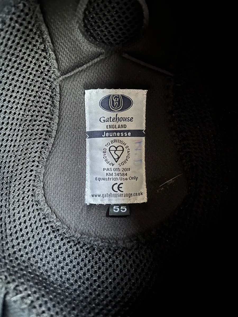 Gatehouse Jeunesse Velvet Riding Helmet (2 sizes) - Image 4