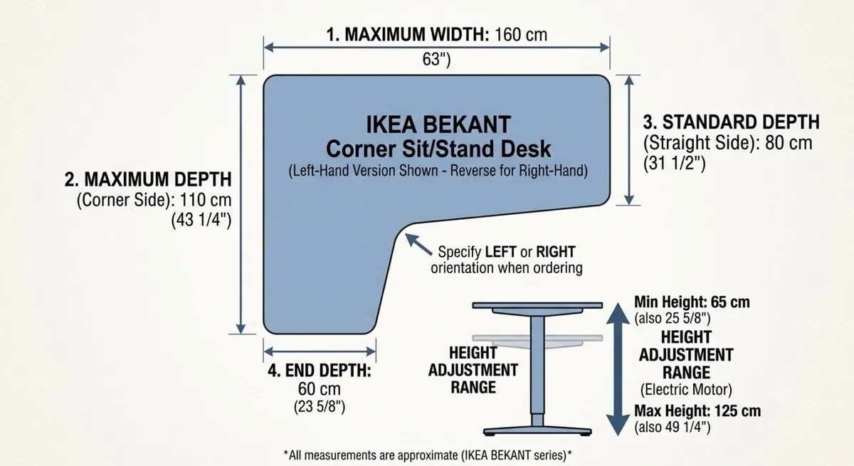 Electronic standing desk IKEA - Image 2