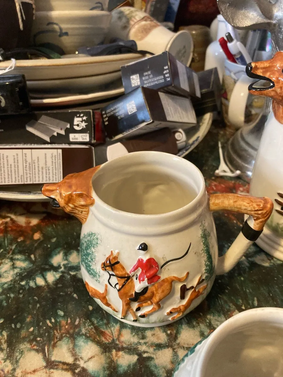 Hunting fox pottery teaset free postage - Image 4