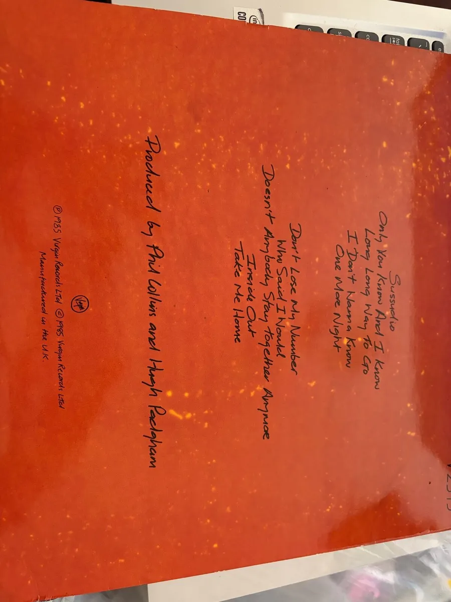 Phil Collins Vinly - Image 3