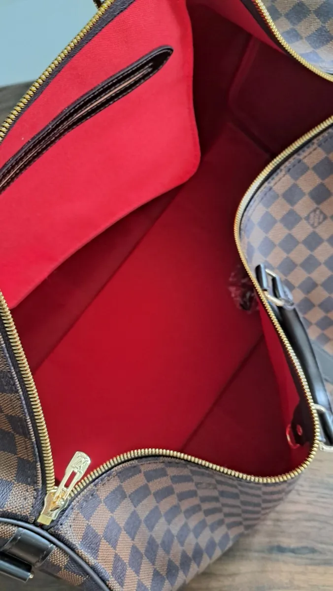Lv inspired holdall x large travel bag - Image 2