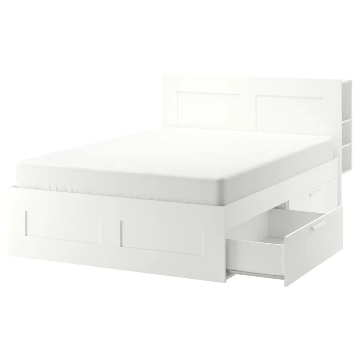Ikea king size bed with storage - Image 4