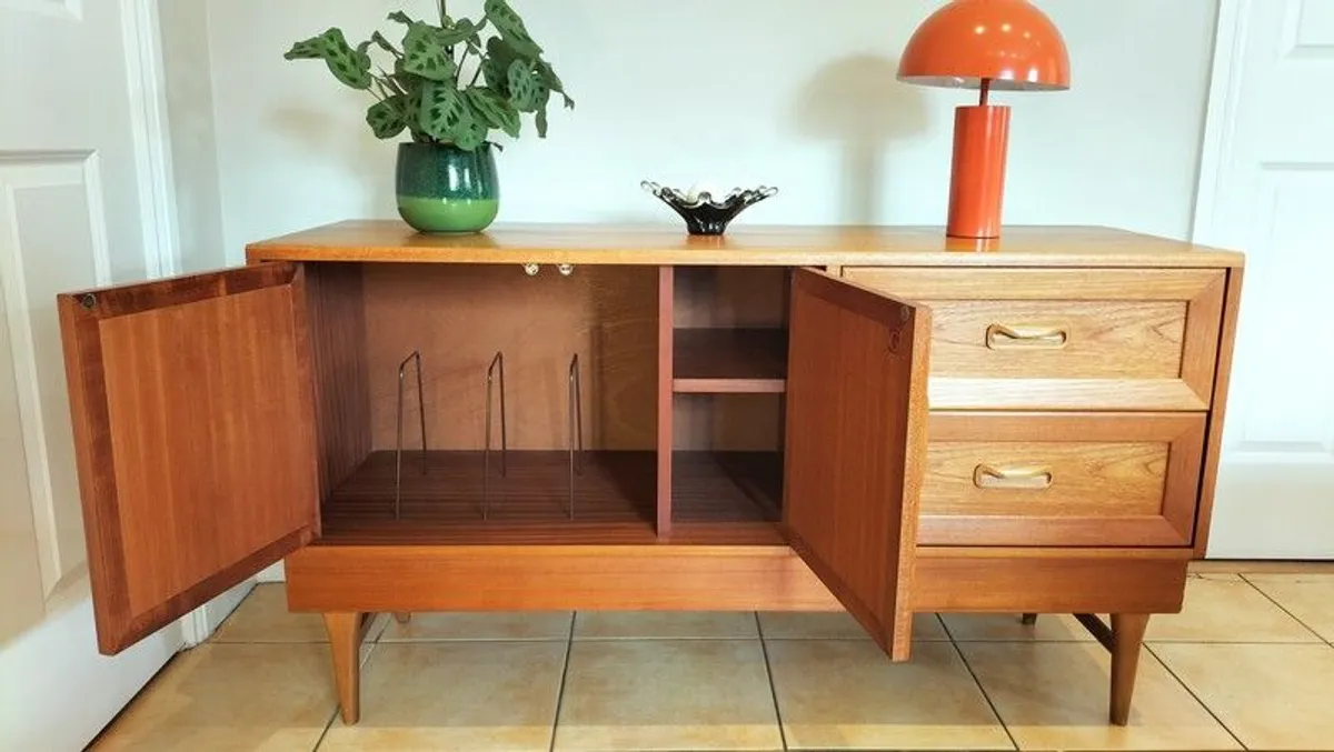 Mid Century Vintage G Plan Media Sideboard - Image 4