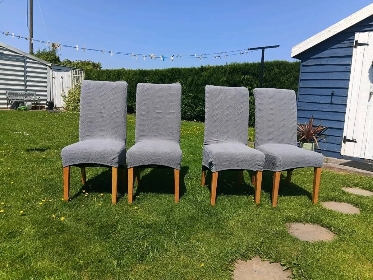 4 x kitchen chairs - Image 2