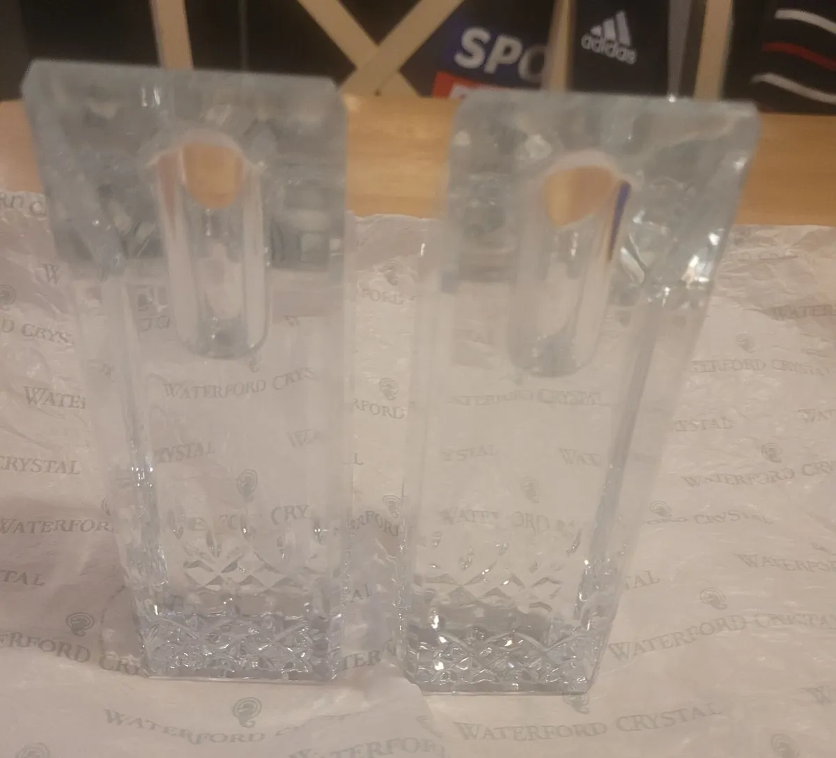 Waterford crystal  Lismore Essence Candle Holders - Image 4