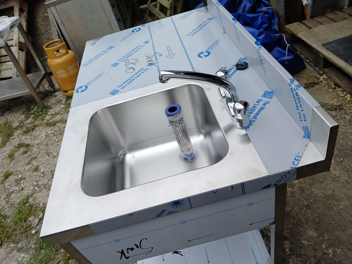 Staneless steel cabbinet sink unit complete - Image 4