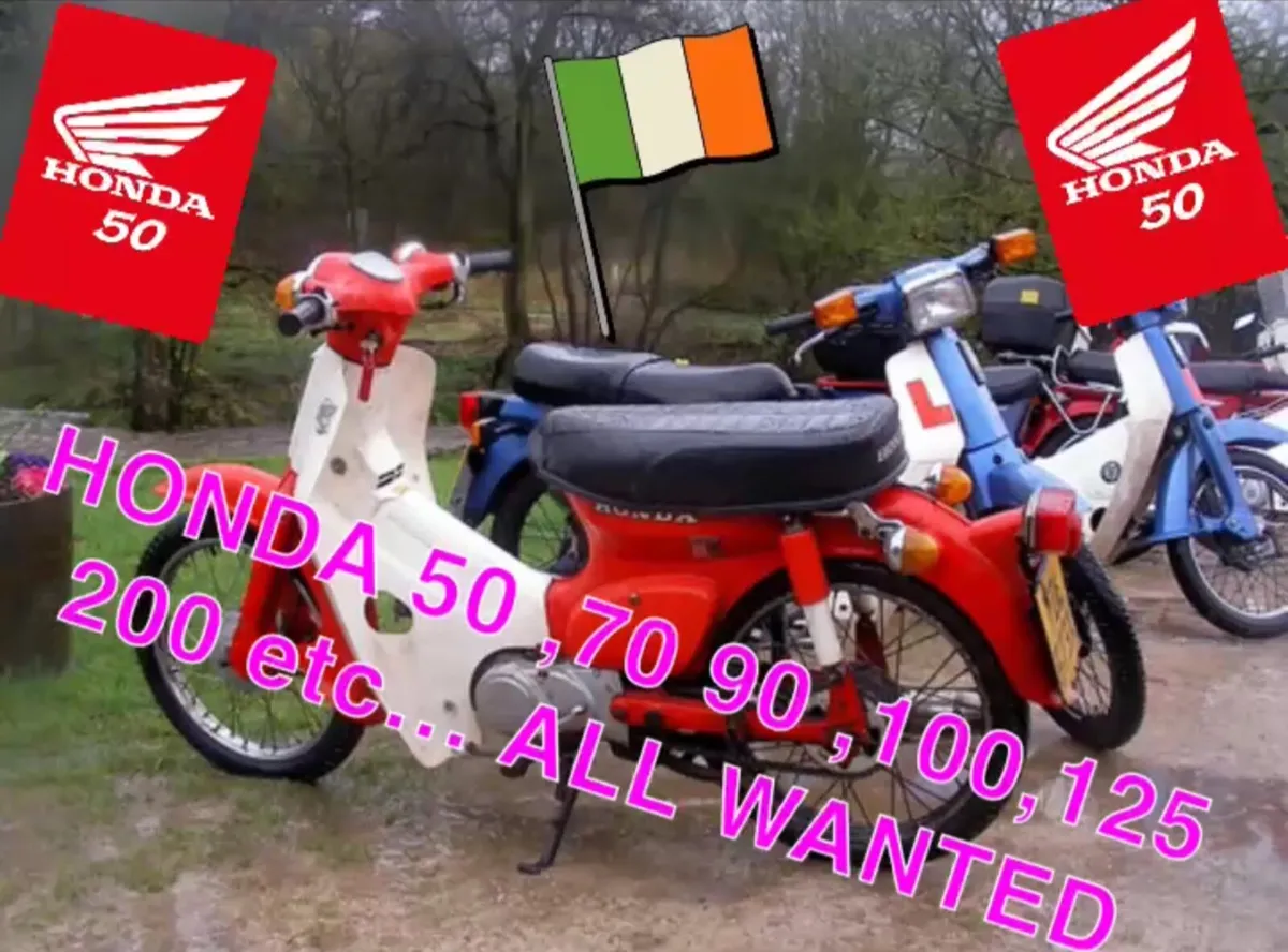 Honda 50 70 90 125 etc.. W&NTED €€€ - Image 4