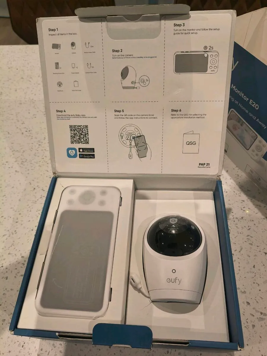 Eufy Baby Monitor E20 – Excellent Condition - Image 2