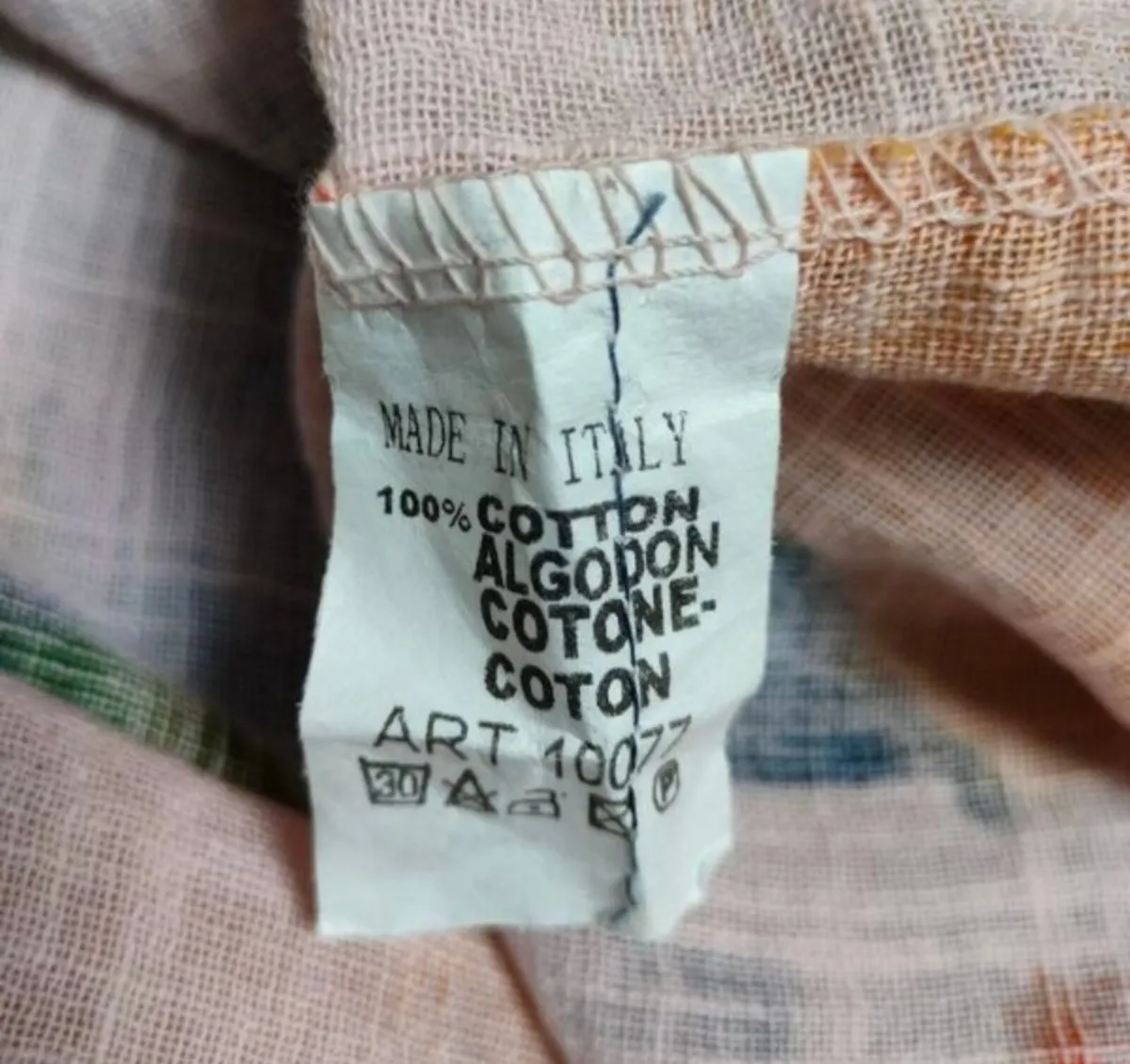 Made in Italy 100% cotton Top. new with tags. Two - Image 4