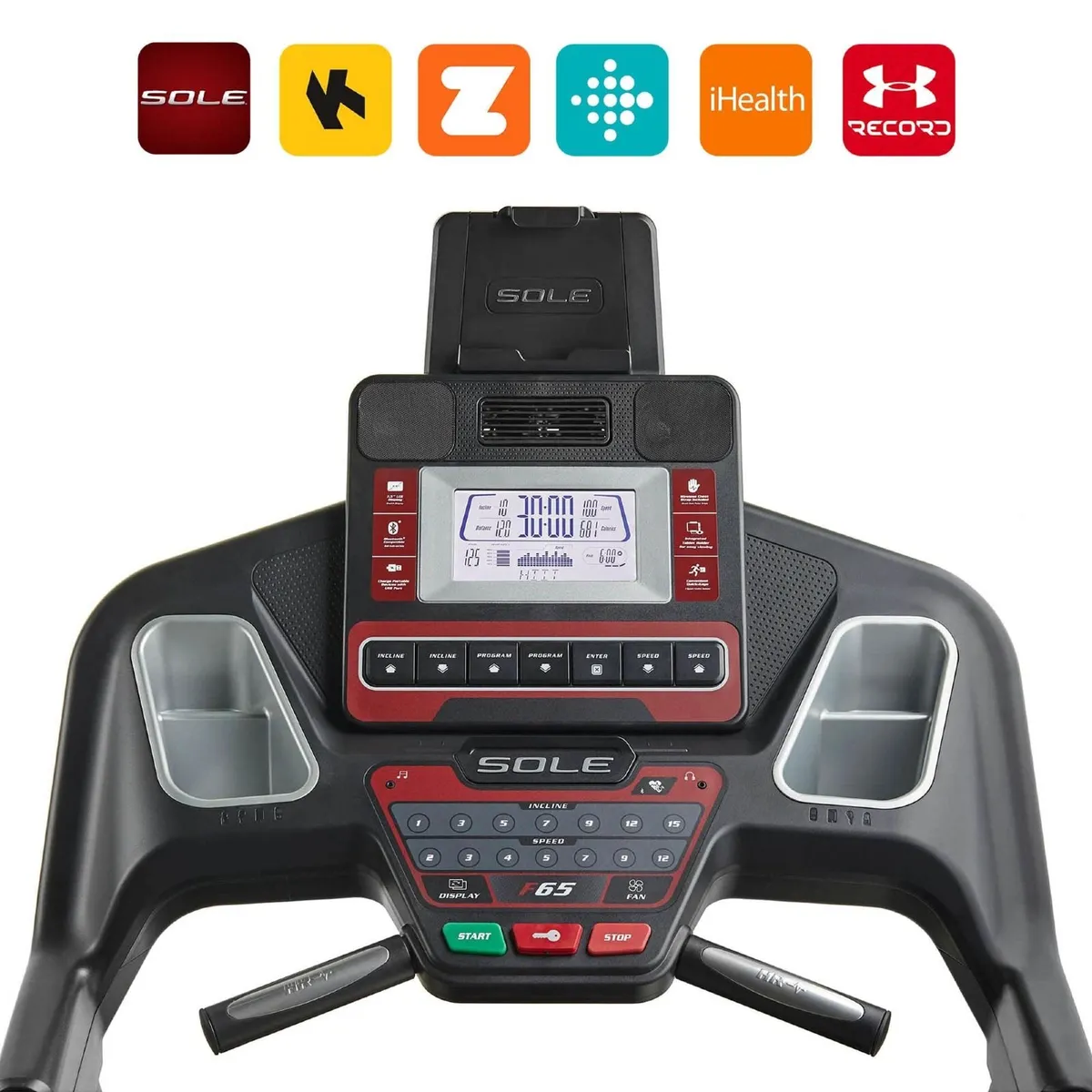 SOLE F65 Folding Treadmill with Bluetooth - Image 3