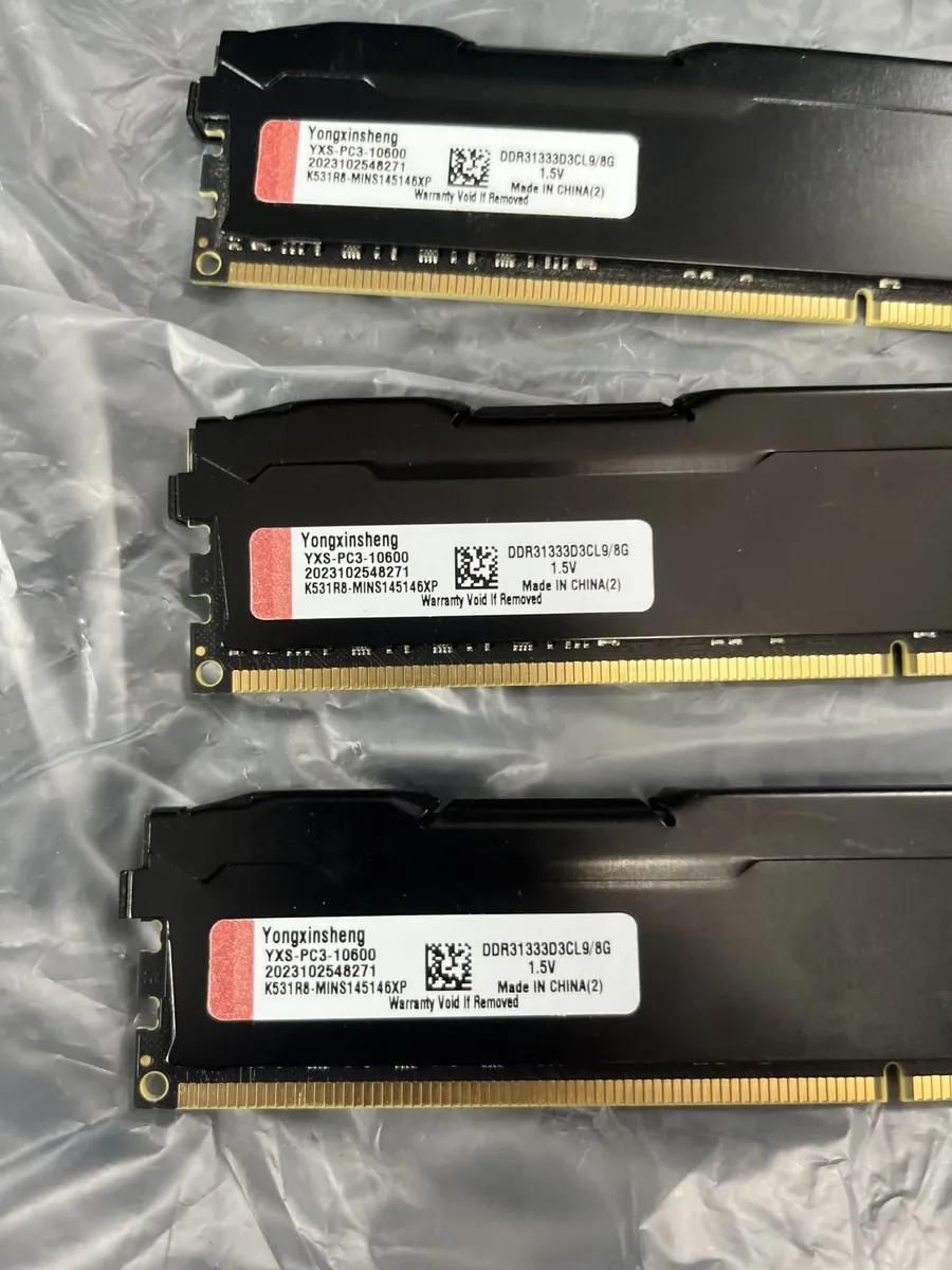 32GB DDR3 RAM – 4x8GB Desktop Memory – PC3-10600 - Image 1