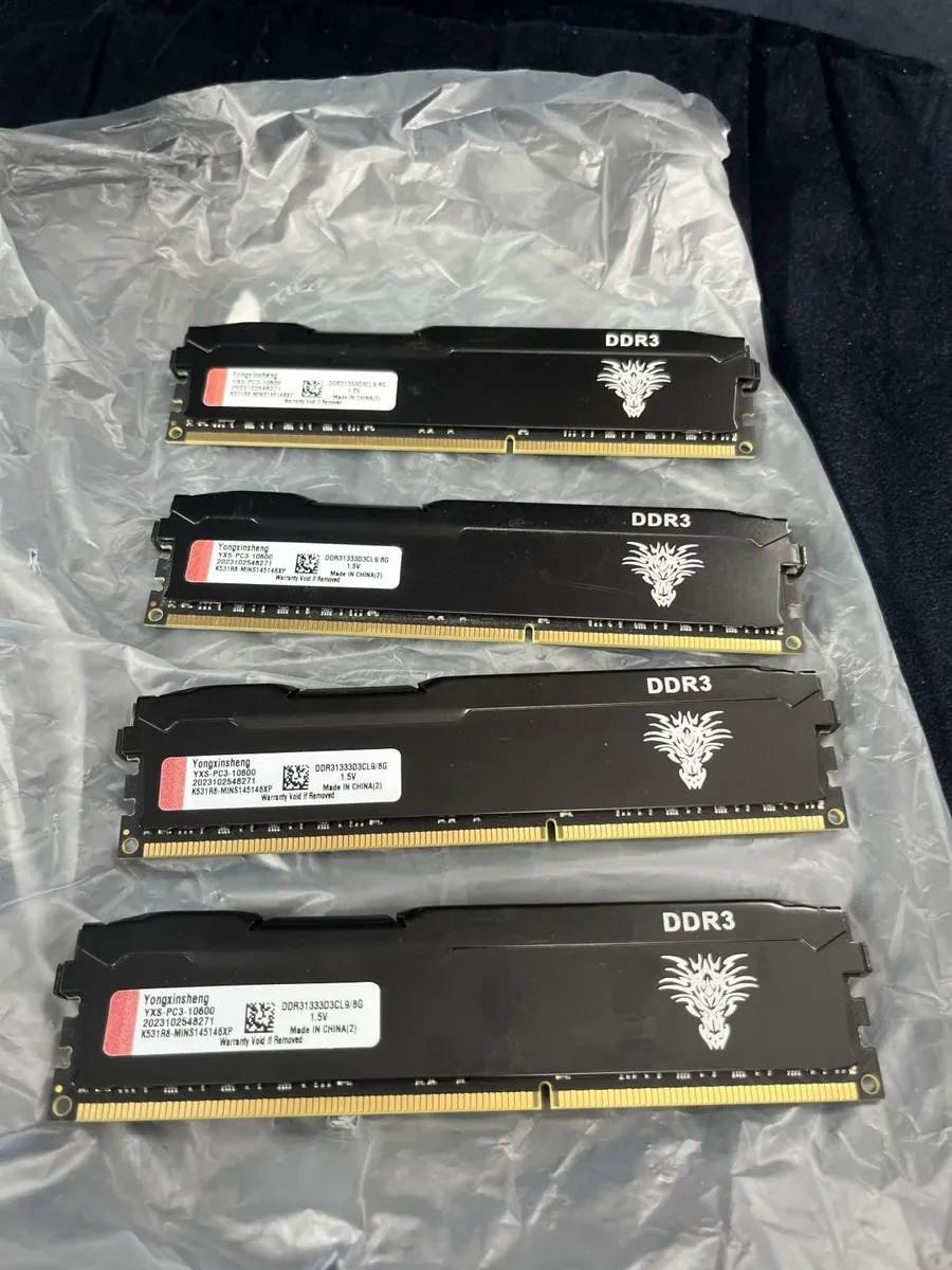 32GB DDR3 RAM – 4x8GB Desktop Memory – PC3-10600 - Image 2
